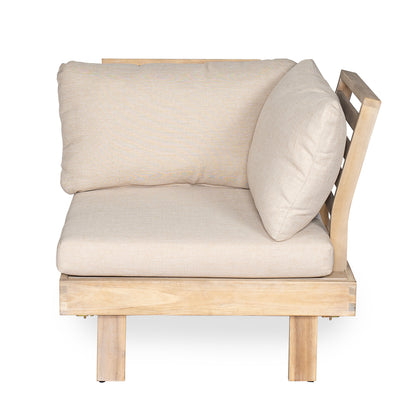 Topia Acacia 4-Pieces Sofa Sectional Set