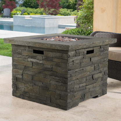 33" Square MGO Fire Pit - 40000 BTU