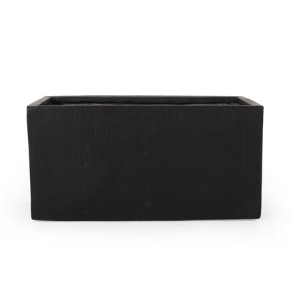 Outdoor Large Square MGO Planter 35''L
