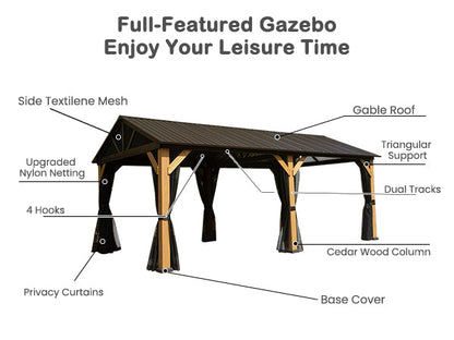 Cedar Wood Gazebo