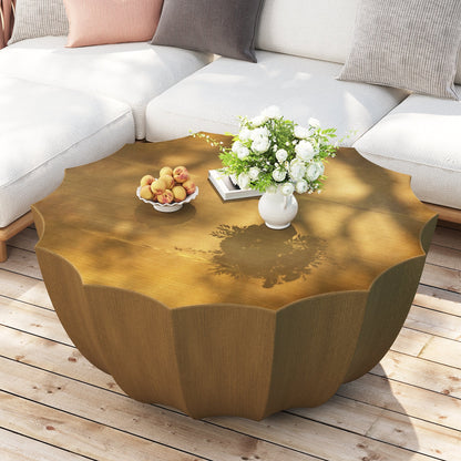 35.43" Modern Outdoor and Indoor Waterproof Coffee Table