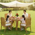 36" Square Table with Goa Chairs
