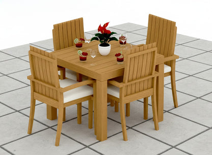 36" Square Table with Goa Chairs