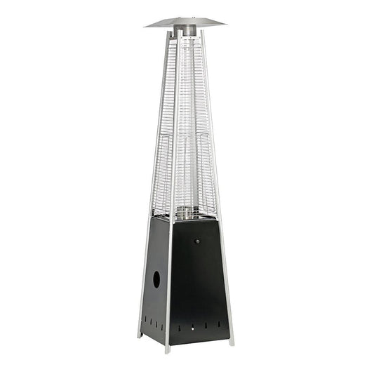 Pyramid Style Gas Patio Heater - Black