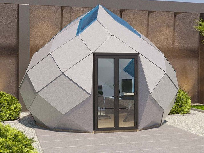 Patio Elegance Zomes Pod – 120 sq ft Eco-Friendly Outdoor Office Pod