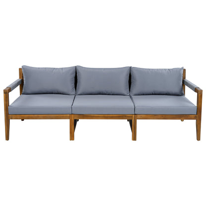 3 Piece Outdoor Sectional Sofa Set