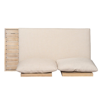 Topia Acacia 4-Pieces Sofa Sectional Set