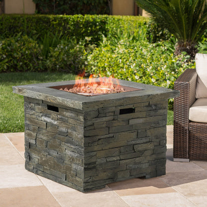 33" Square MGO Fire Pit - 40000 BTU