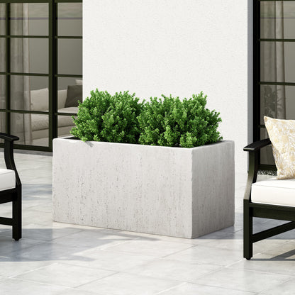 Outdoor Large Square Mgo Planter