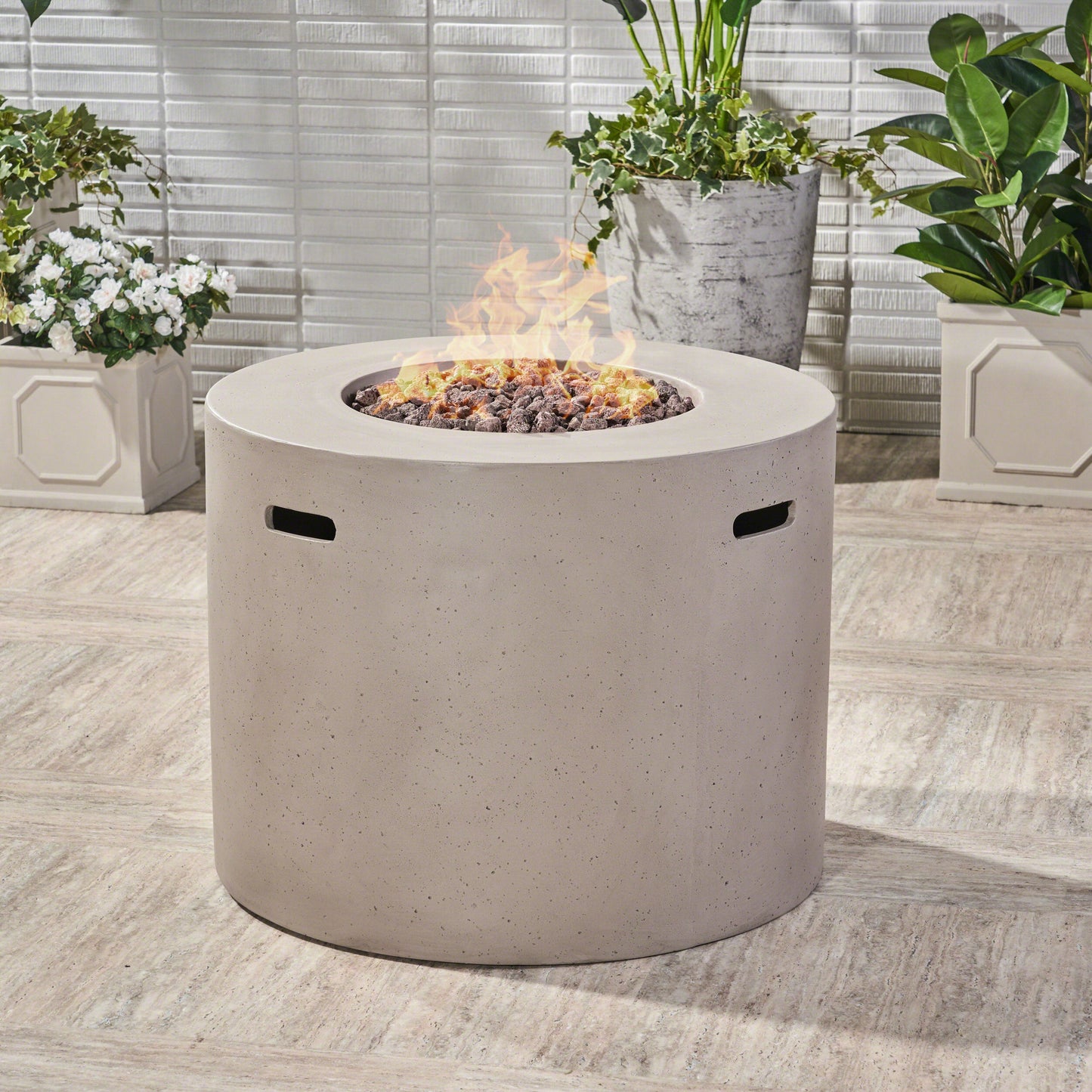 31" Round MGO Fire Pit - 40,000 BTU