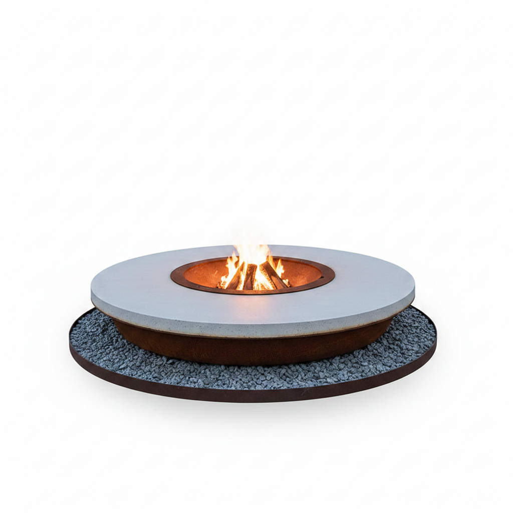 SolaraHalo Luxe Fire Pit